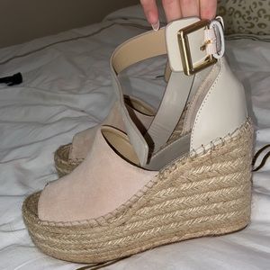 Marc Fisher LTD espadrille wedges